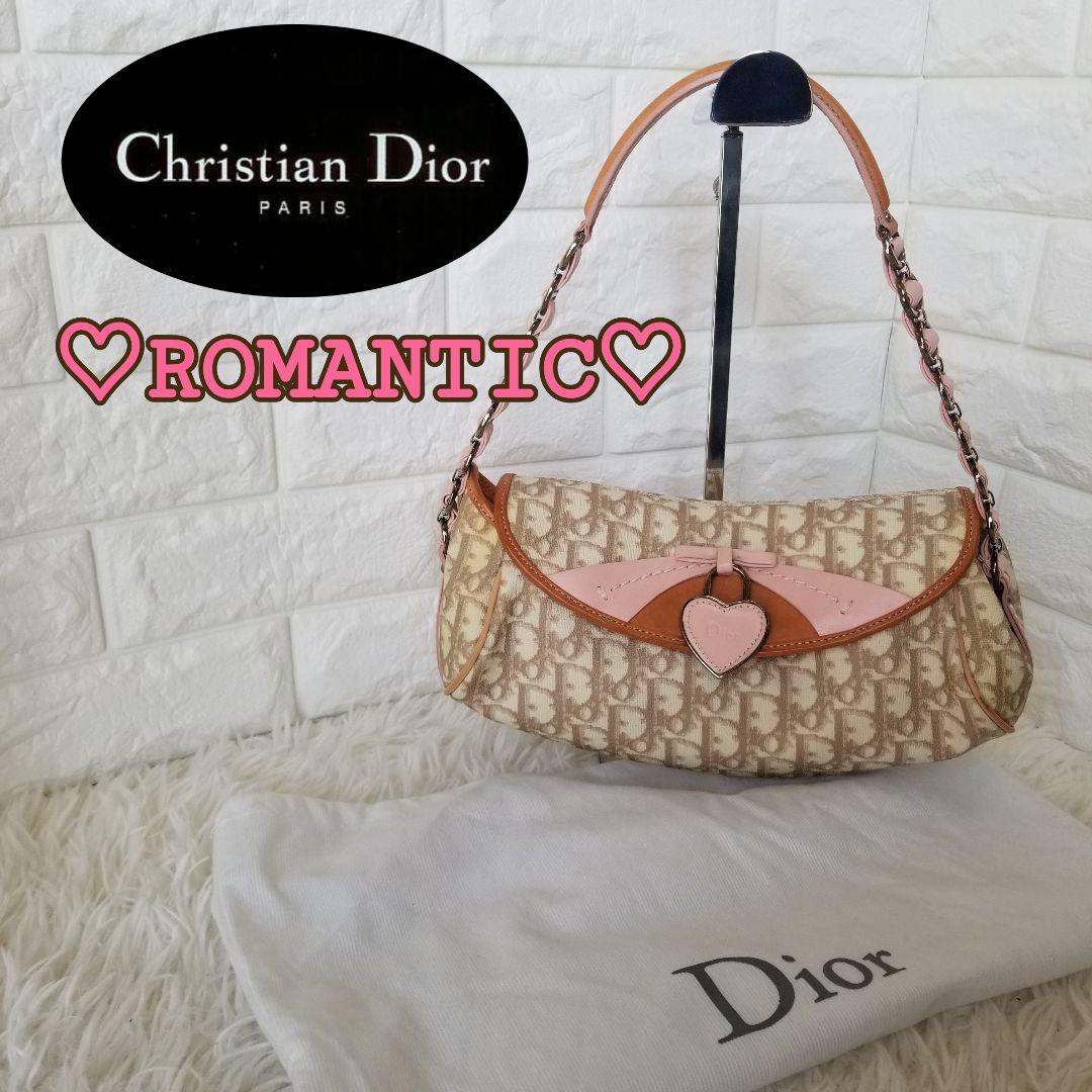 Christian Dior／ロマンティック／ワンショルダー／トロッター／ハート