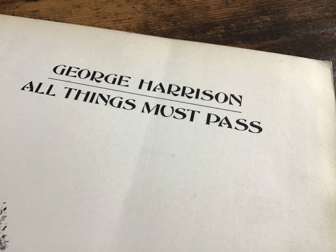 ★楽譜/ジョージハリスン/ピアノ,ギターコード/ミニポスター