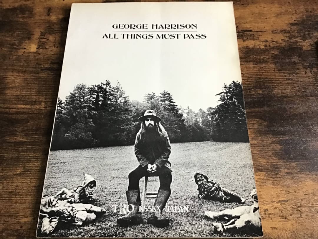 ★楽譜/ジョージハリスン/ピアノ,ギターコード/ミニポスター