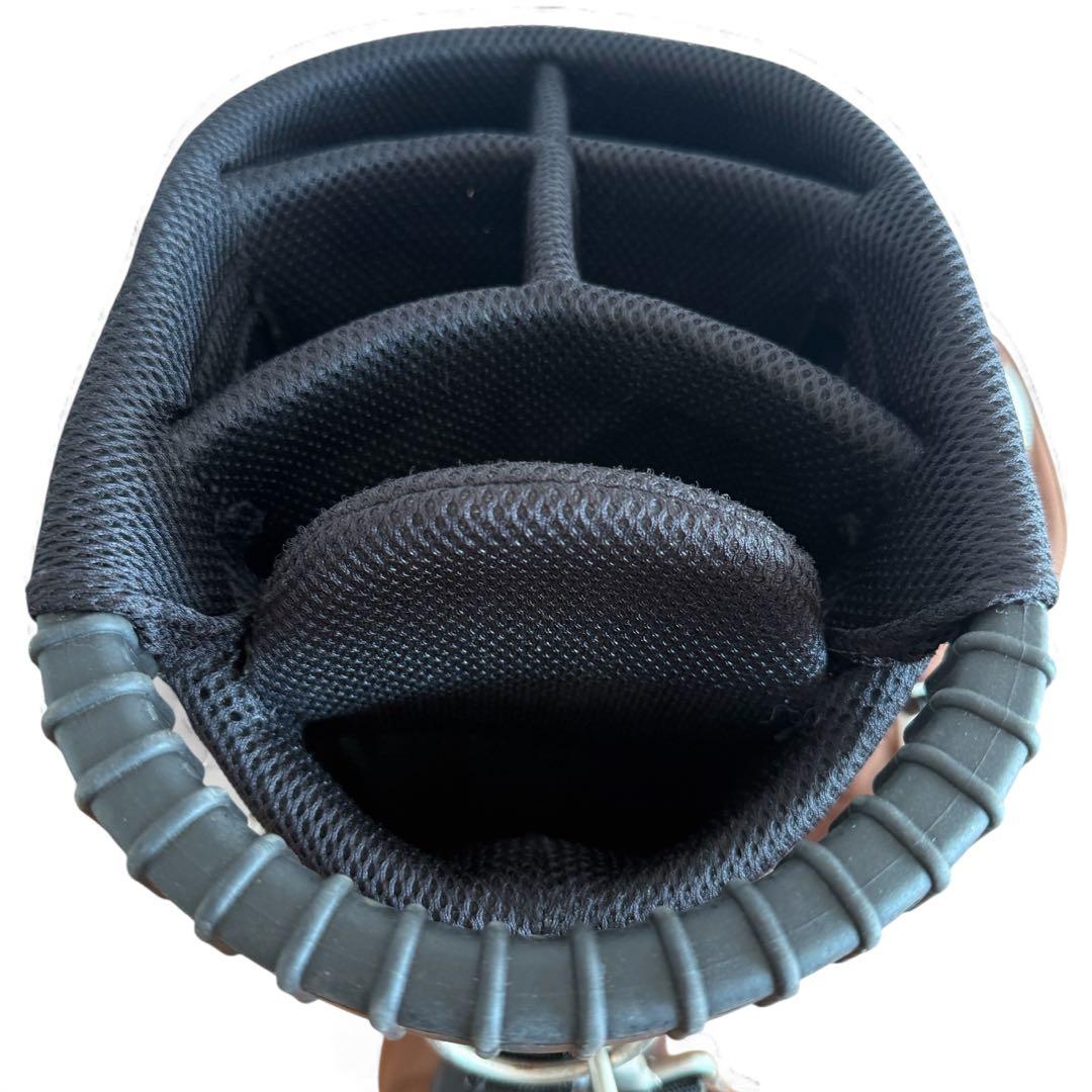 美品　ラフアンドスウェル　キャディバッグ　スタンド式　軽量　ブラウン　茶色