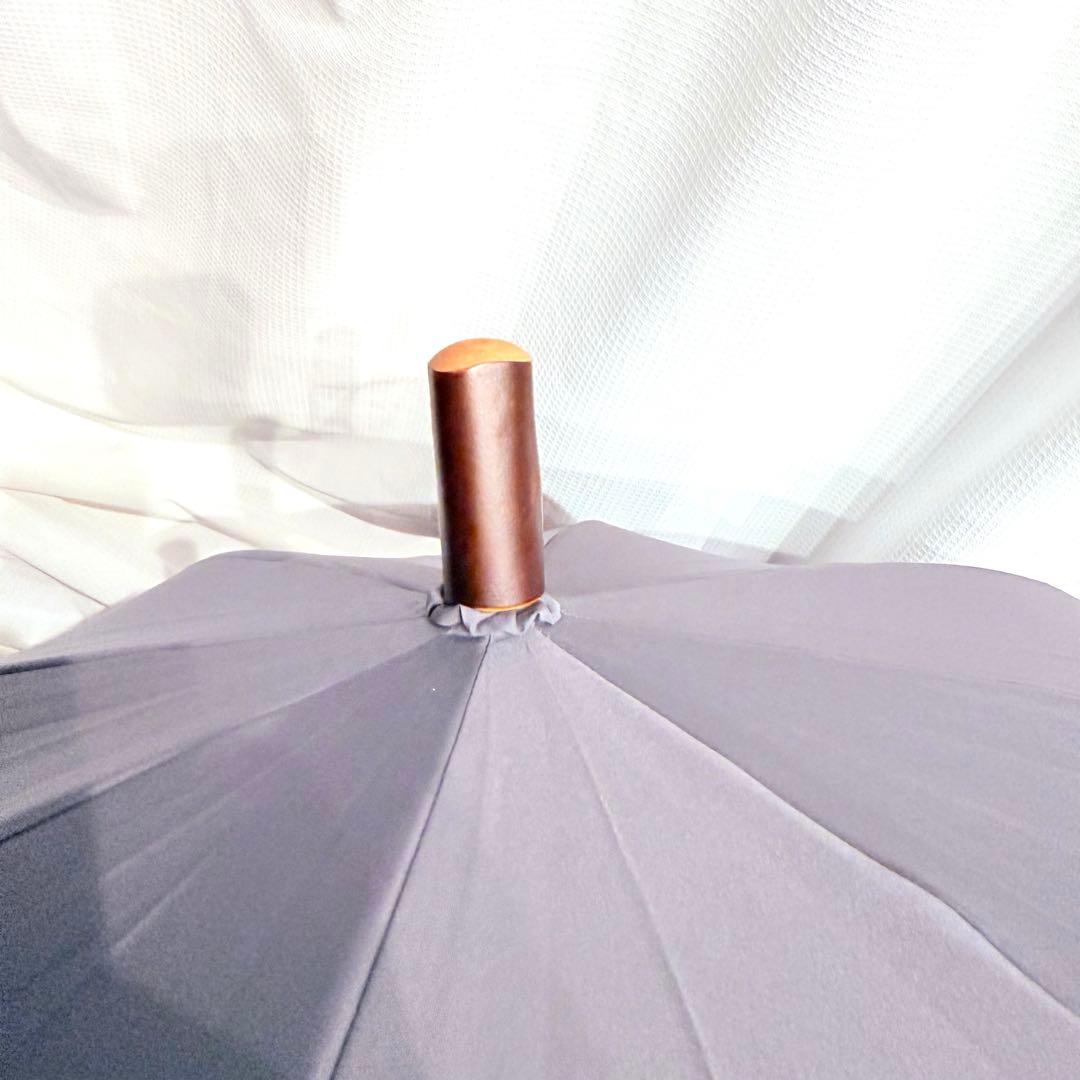 【新品】　Bon Bon store 傘　グレー　スタンダード58cm タグ付