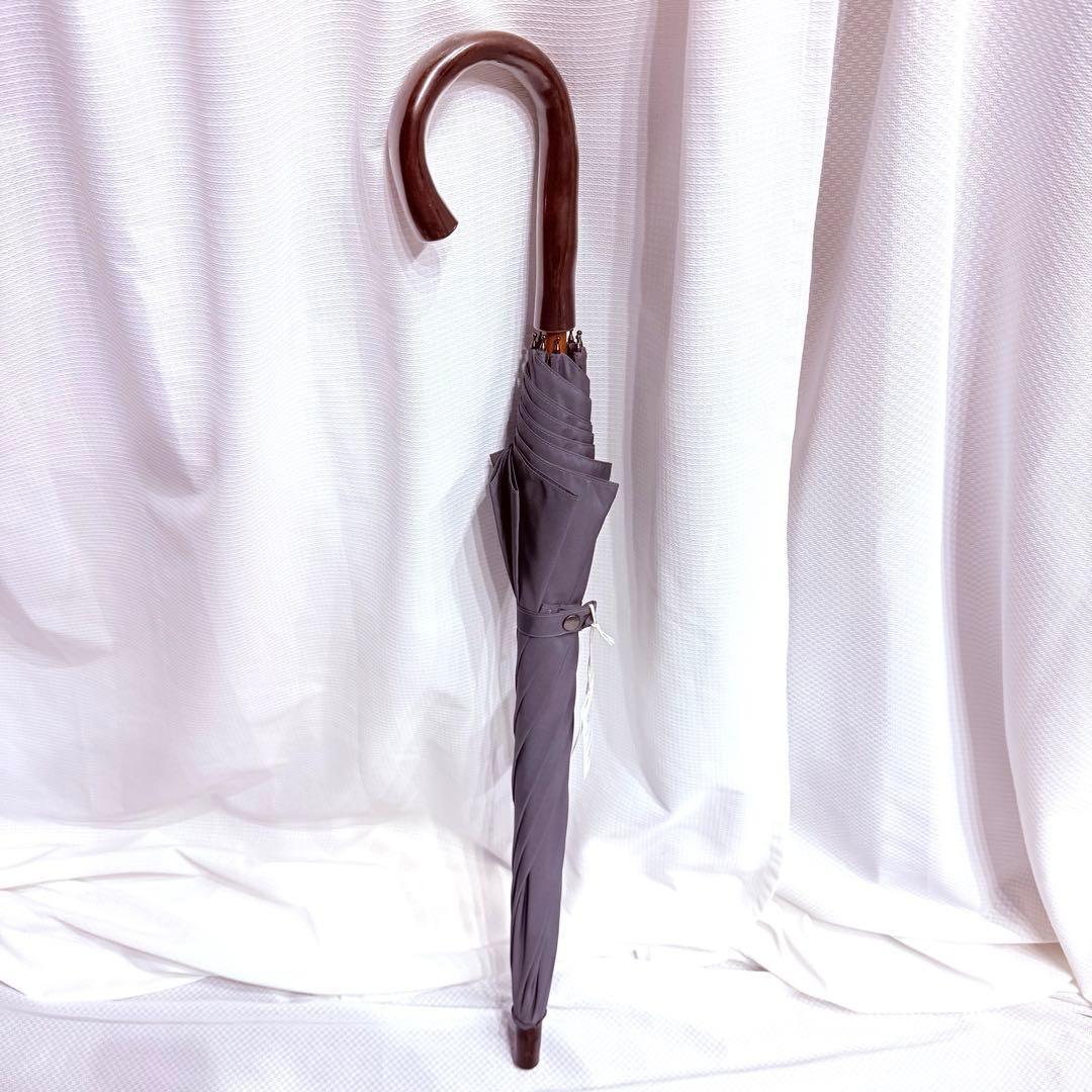 【新品】　Bon Bon store 傘　グレー　スタンダード58cm タグ付