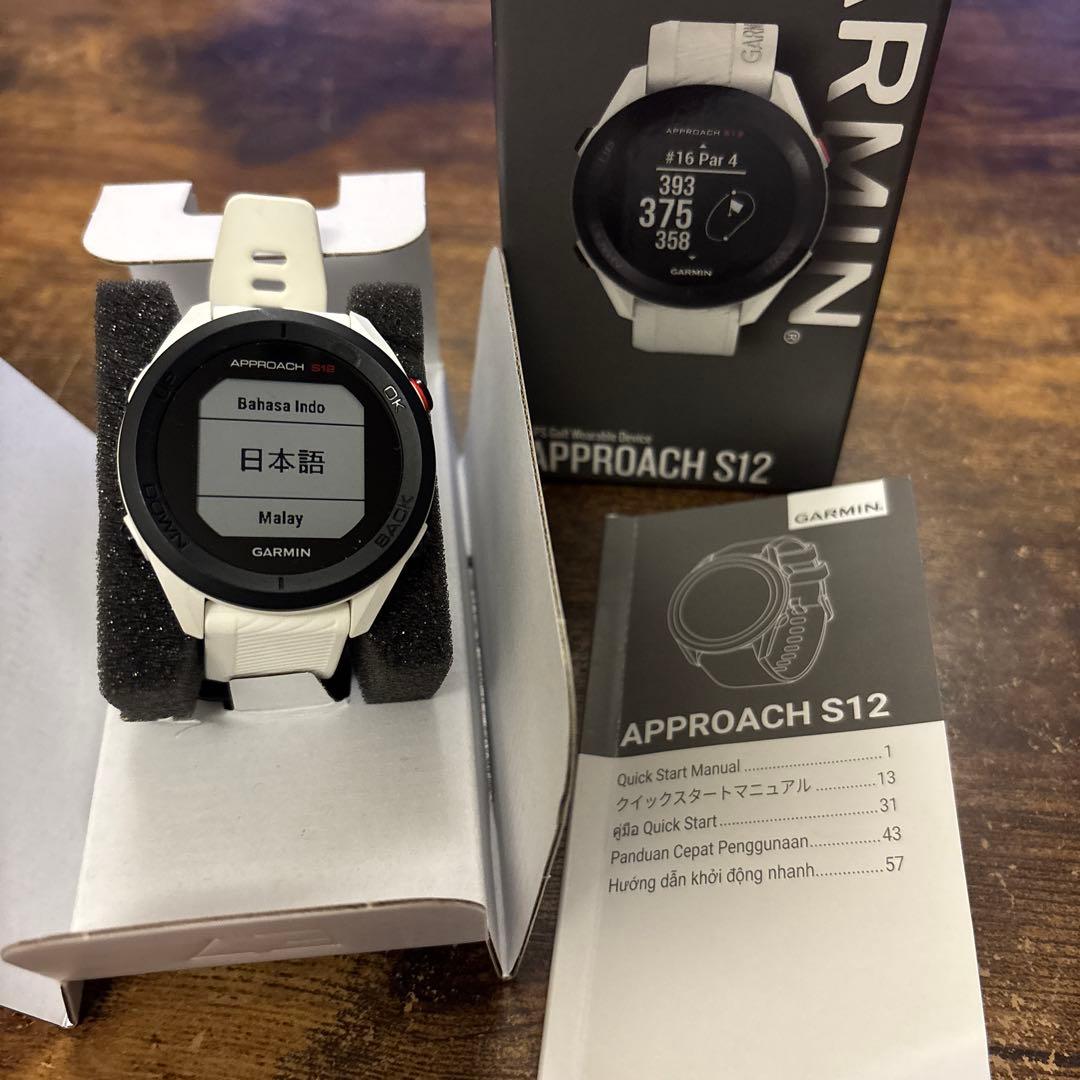 ラウンド用品・アクセサリー GARMIN APPROACH S12