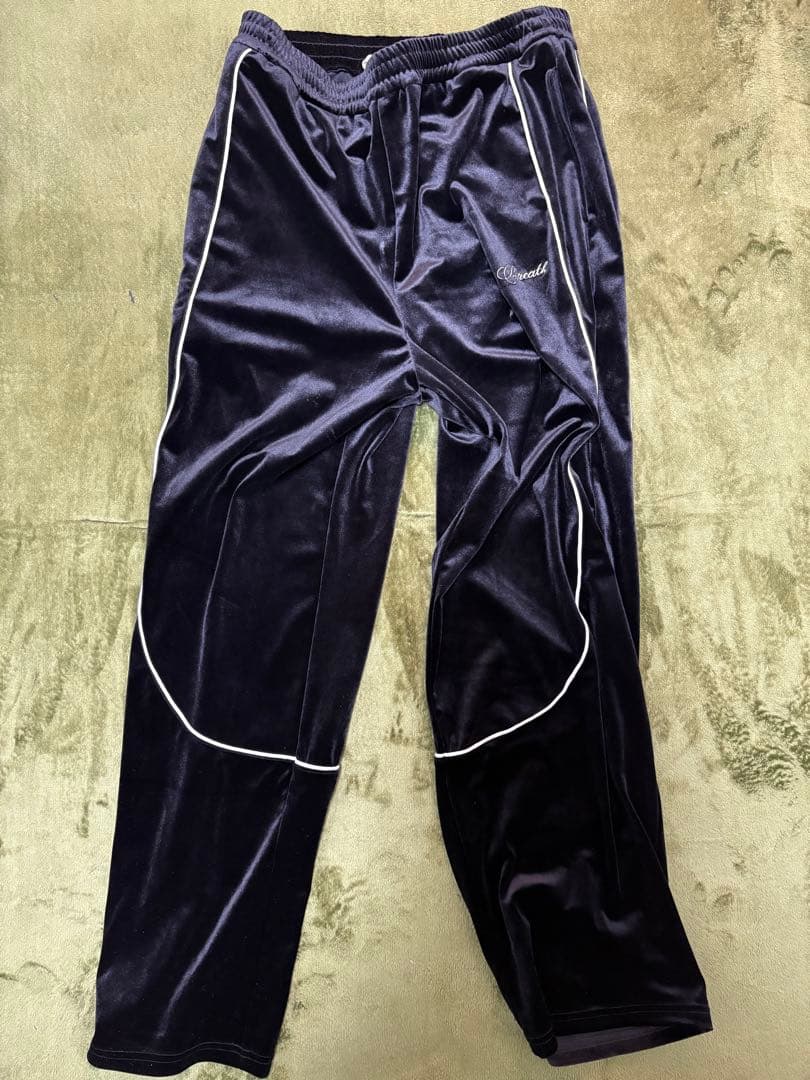 s*6様 BREATH 24AW ベロア　セットアップ　黒　BADHOP 上下M