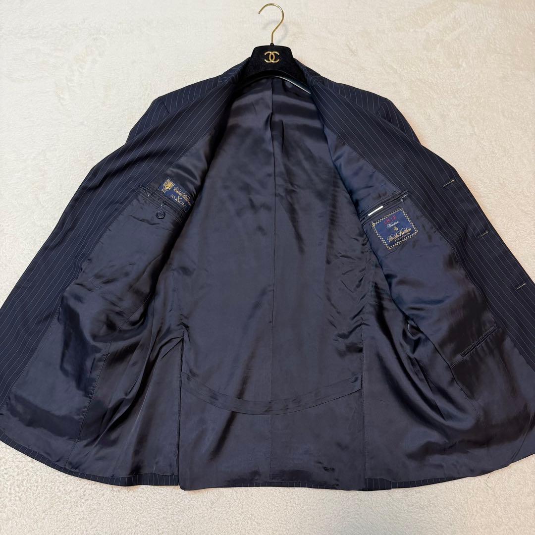 USA製　最高級サクソン ブルックスブラザーズ 1818 セットアップ 紺