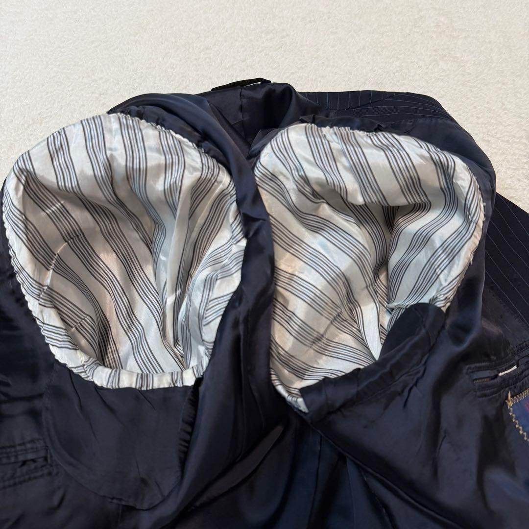 USA製　最高級サクソン ブルックスブラザーズ 1818 セットアップ 紺