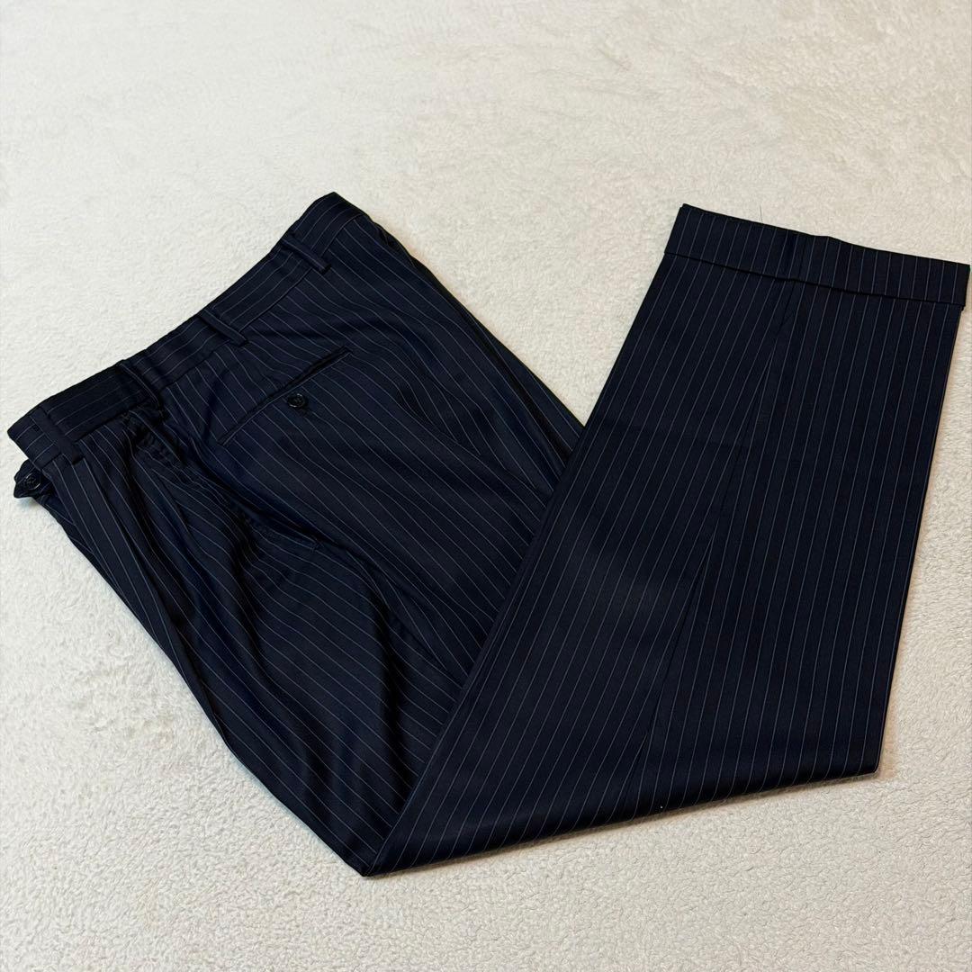 USA製　最高級サクソン ブルックスブラザーズ 1818 セットアップ 紺