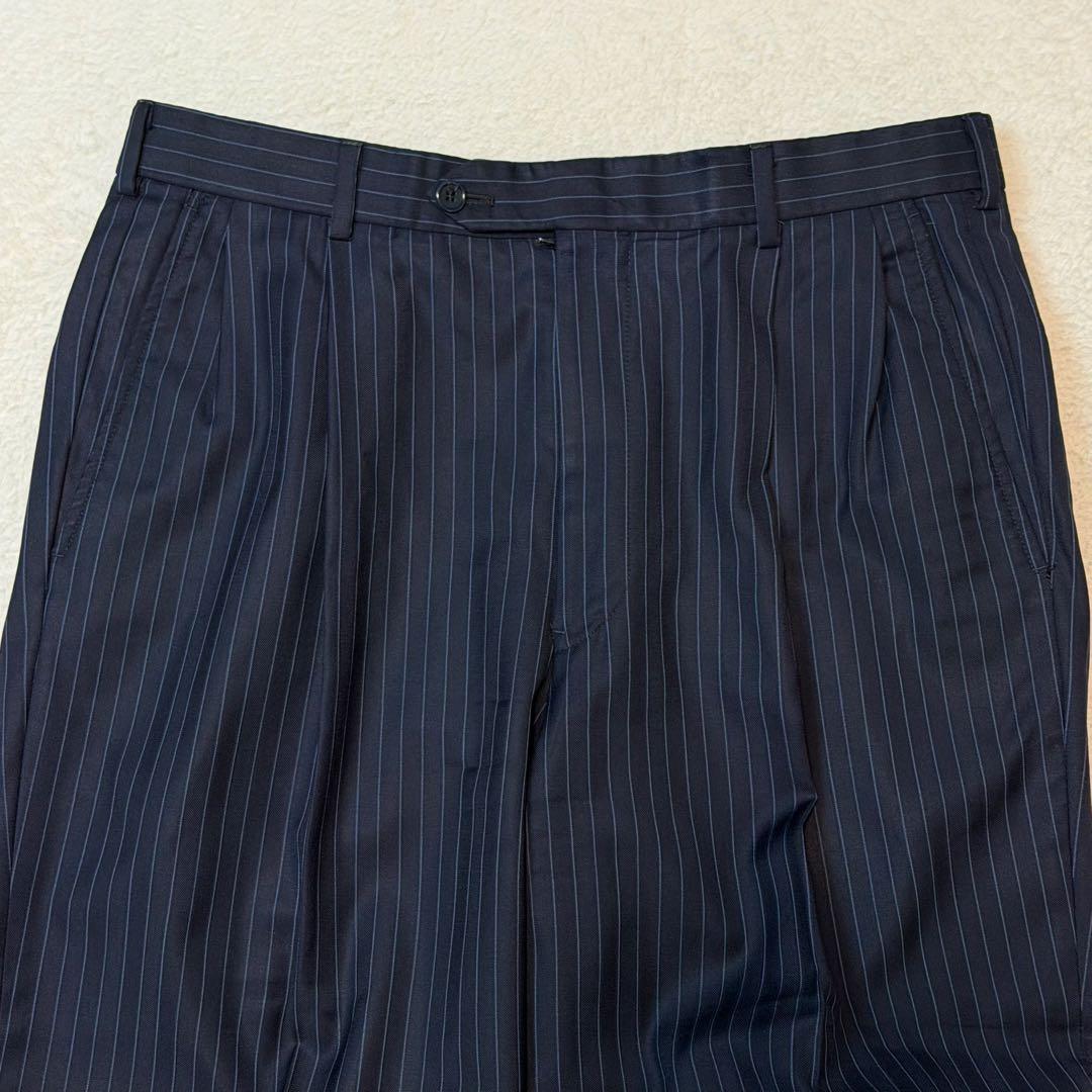 USA製　最高級サクソン ブルックスブラザーズ 1818 セットアップ 紺