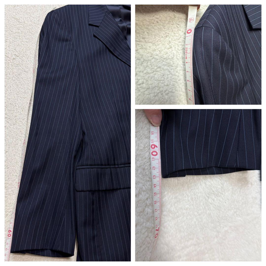 USA製　最高級サクソン ブルックスブラザーズ 1818 セットアップ 紺