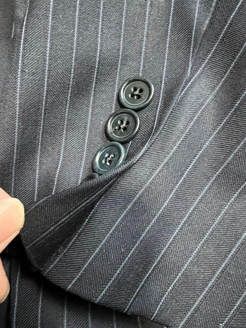 USA製　最高級サクソン ブルックスブラザーズ 1818 セットアップ 紺