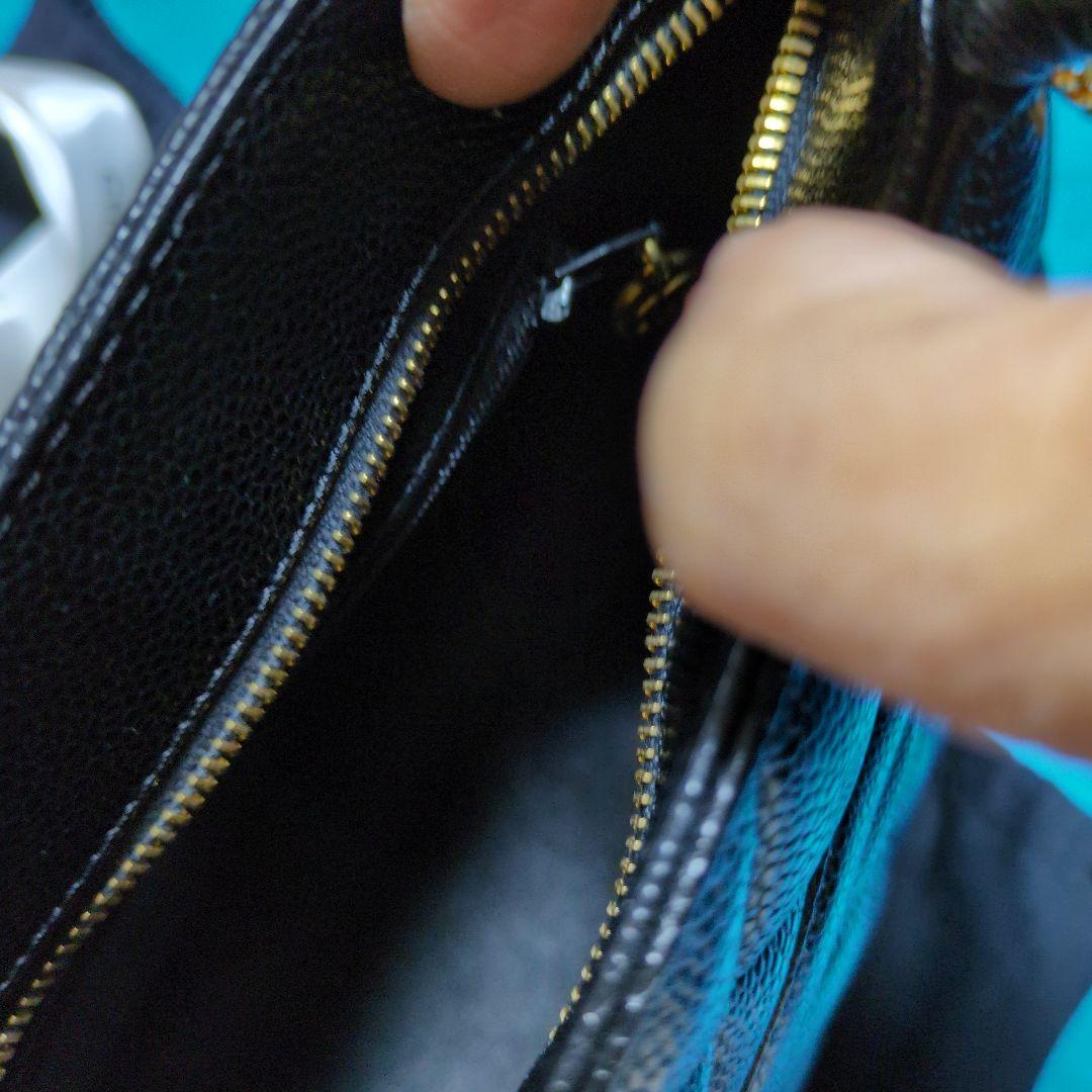 teleemi様　新品＊未使用CHANEL 復刻トート キャビアスキン