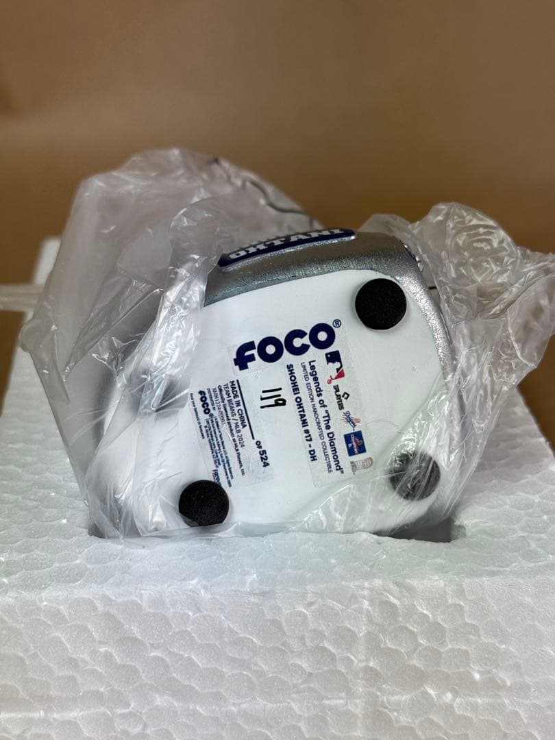 ワールドチャンピオン　優勝セール ドジャース 大谷翔平 ボブルヘッド 119