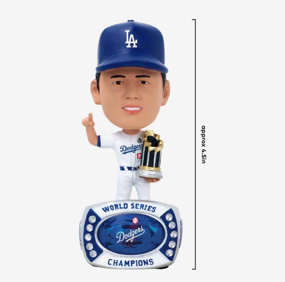 ワールドチャンピオン　優勝セール ドジャース 大谷翔平 ボブルヘッド 119