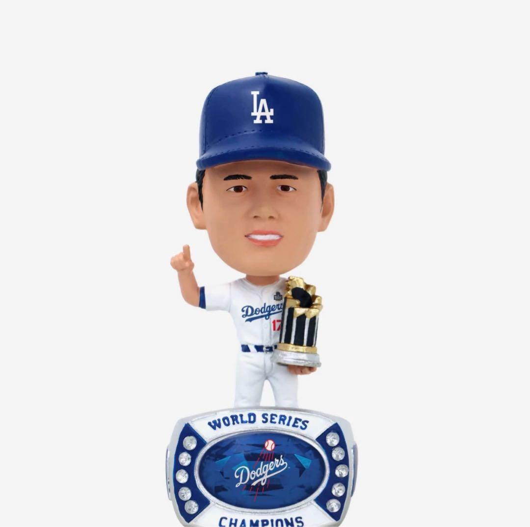 ワールドチャンピオン　優勝セール ドジャース 大谷翔平 ボブルヘッド 119