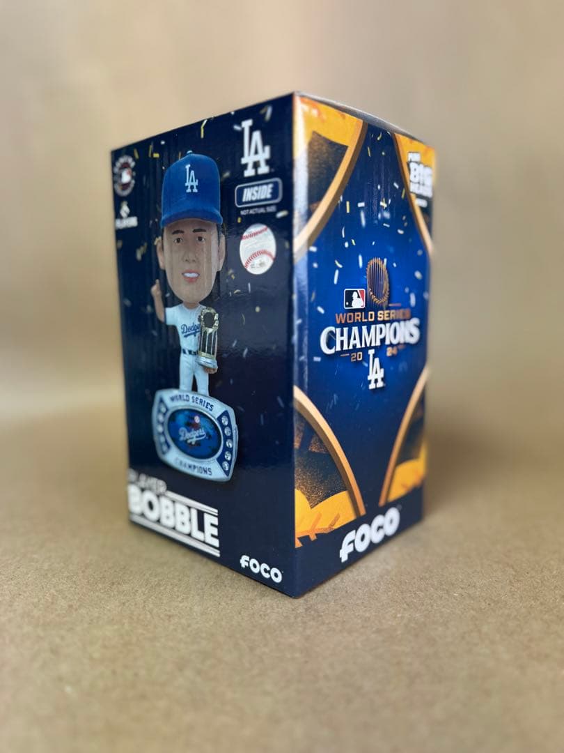 ワールドチャンピオン　優勝セール ドジャース 大谷翔平 ボブルヘッド 119