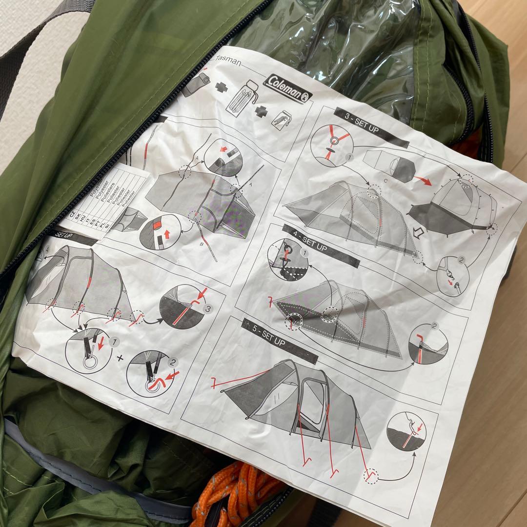 Coleman Tasman 3 Plus トンネルテント 日本未発売　3人用