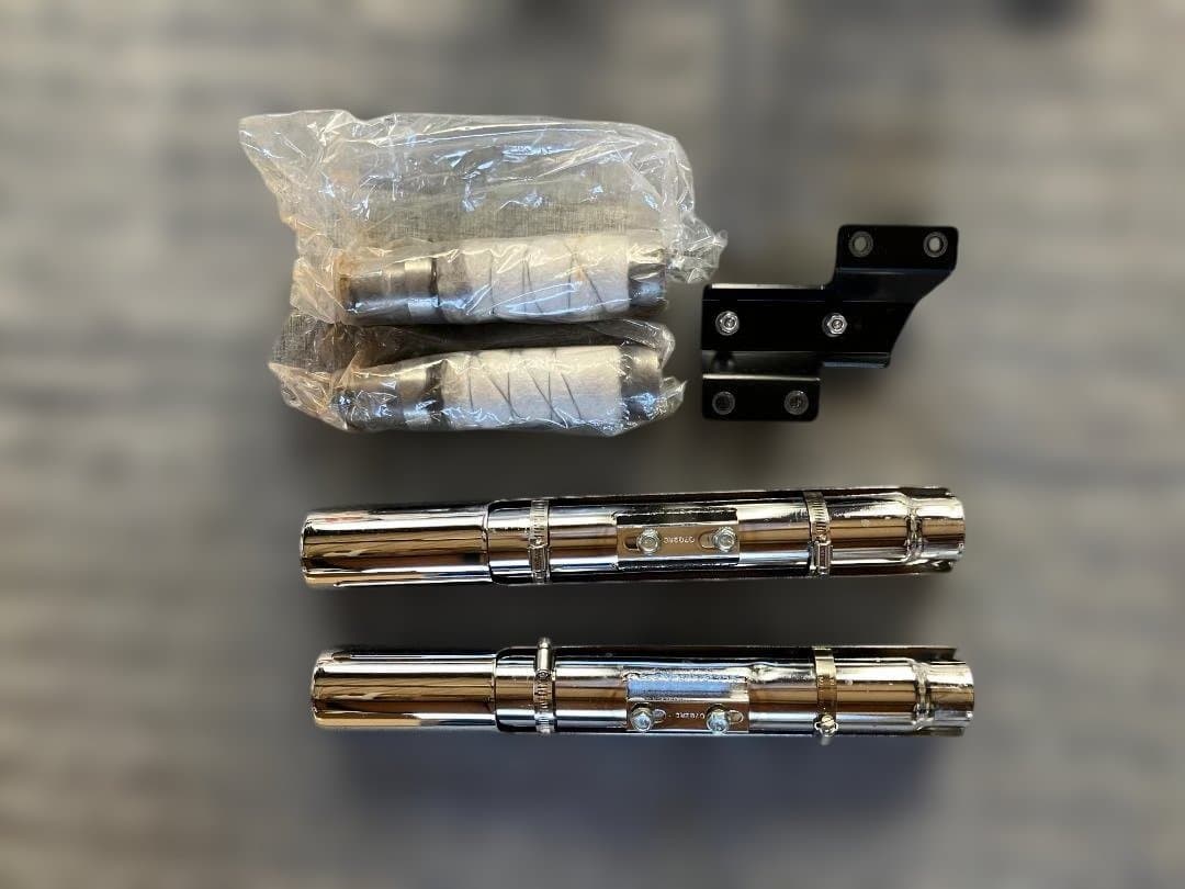 ハーレーダビッドソン　VANCE&HINES　スリップオンマフラー