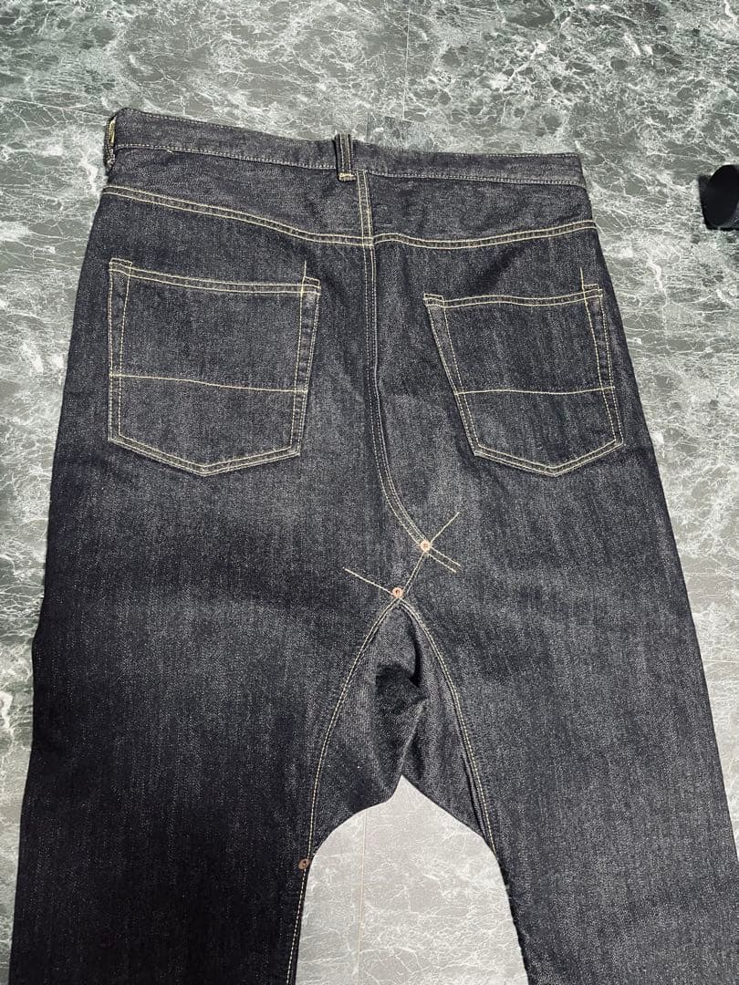 GANRYU ガンリュウ コムデギャルソン デニム サルエル パンツ　Sサイズ