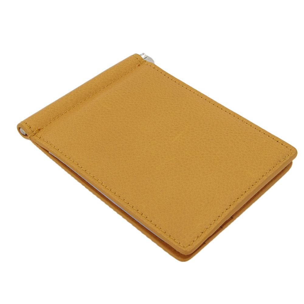 イルビゾンテ IL BISONTE マネークリップ　二つ折り財布