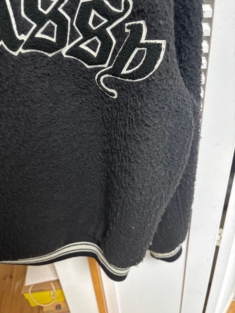 円堂守着Stussy Casentino Wool VarsityJacket