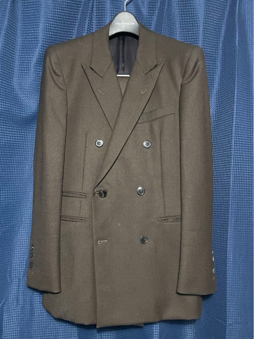 johnlawrencesullivanダブルブレストジャケットセットアップ