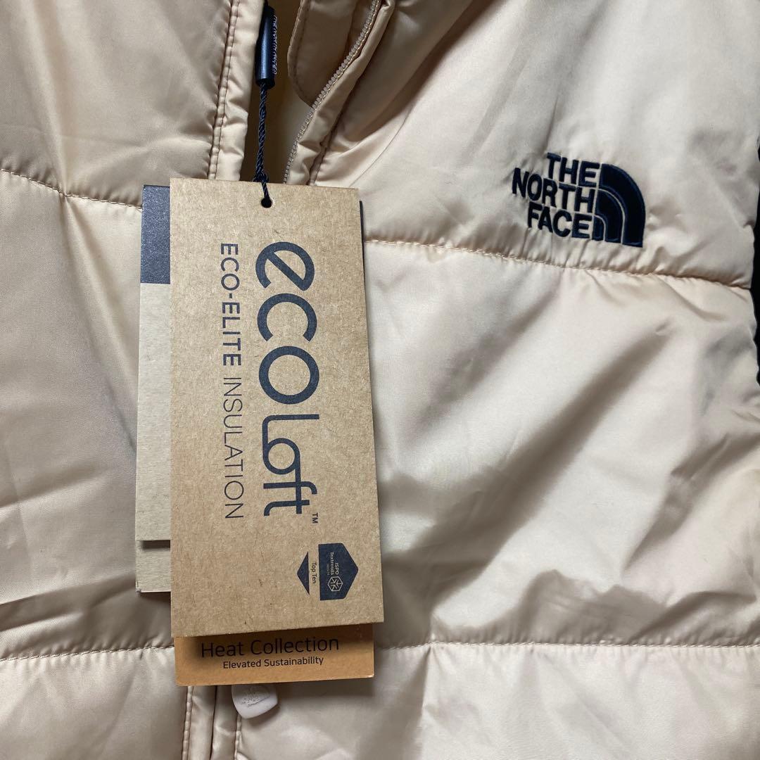 THE NORTH FACE ベージュ 中綿ベスト キッズ160