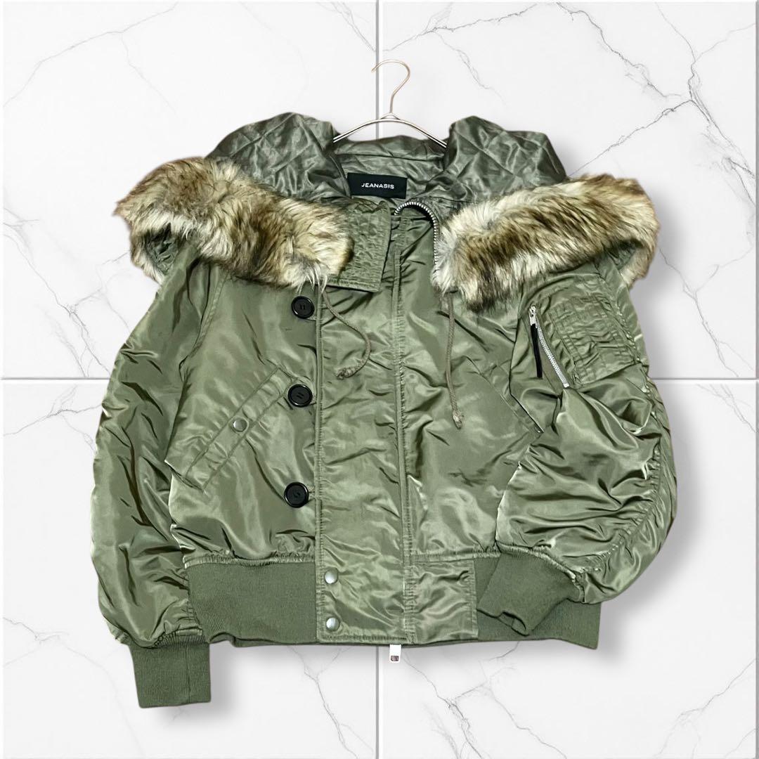 睡眠命さま　　　N2B フライトジャケット Y2K ミリタリー JEANASIS