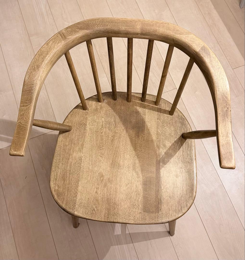 ダイニングチェア　天然木