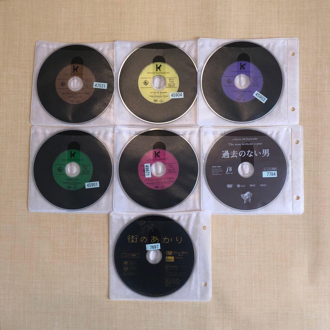 アキ・カウリスマキ 監督作品 DVD レンタル落ち　7巻セット