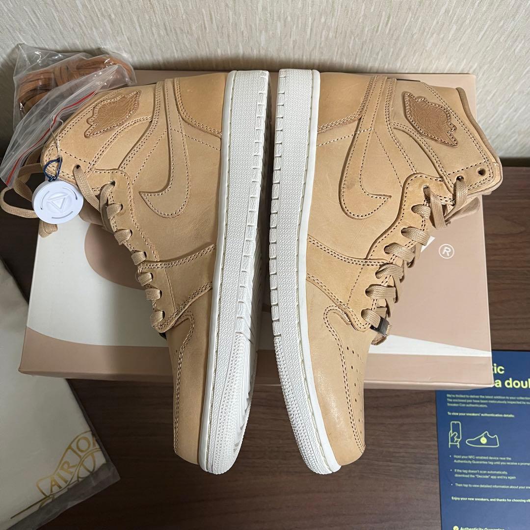 新品 AIR JORDAN 1 PINNACLE バケッタタン 27.5cm