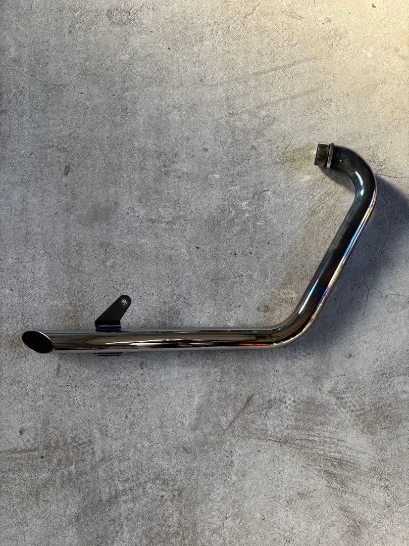 2%er SR400/500用トルクコーンドラッグパイプマフラー