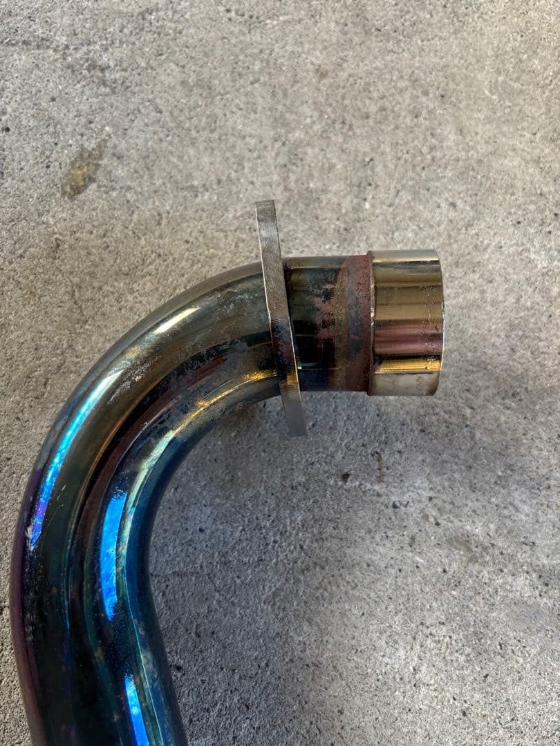 2%er SR400/500用トルクコーンドラッグパイプマフラー