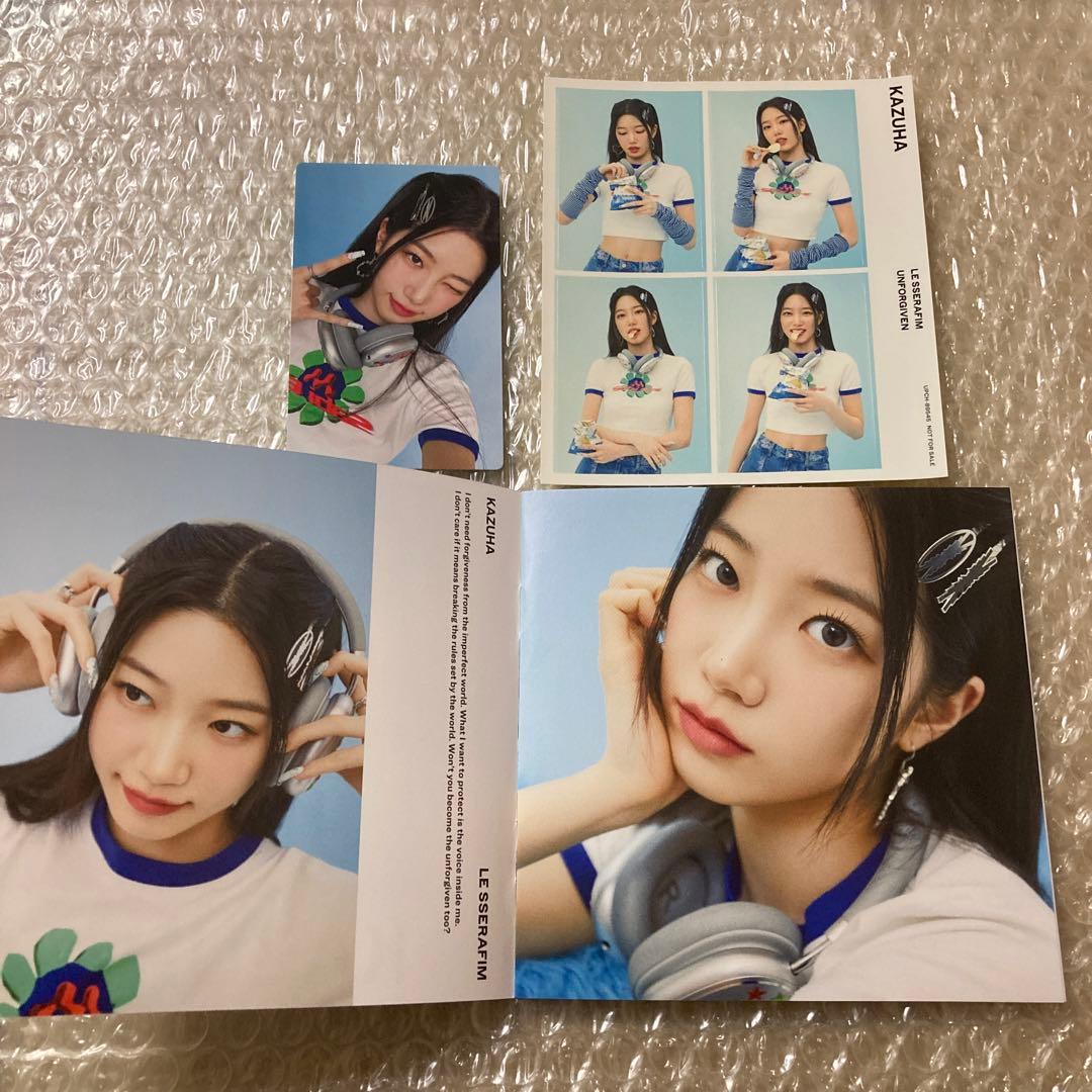 LE SSERAFIM>初回限定メンバーソロジャケット盤/KAZUHA