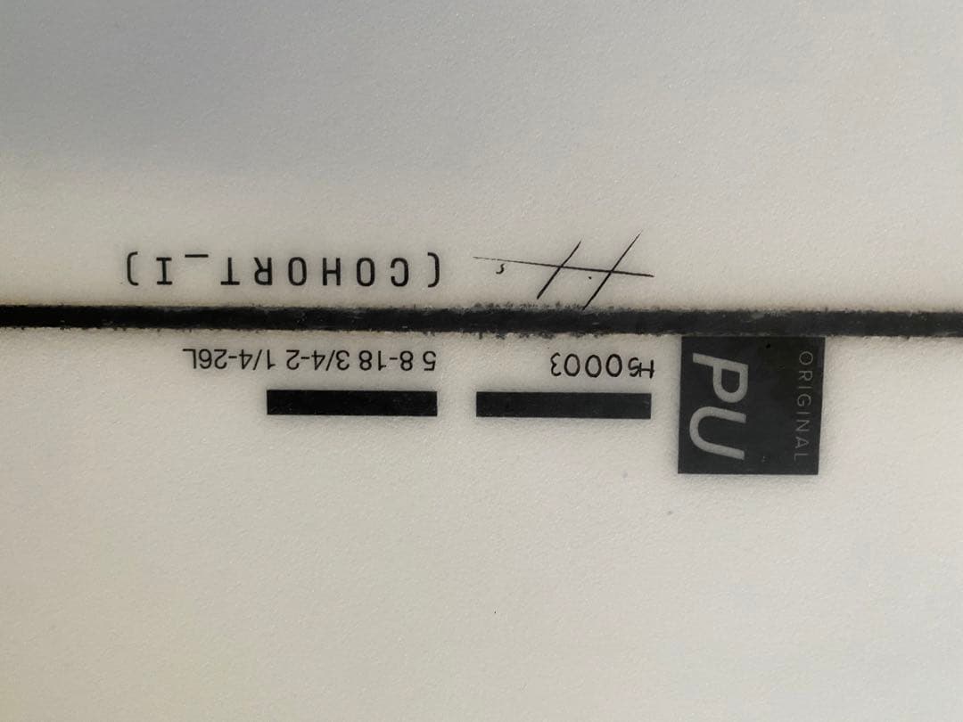 HAYDEN SHAPES 5.8 26L ほぼ未使用に近いCOHORT-1