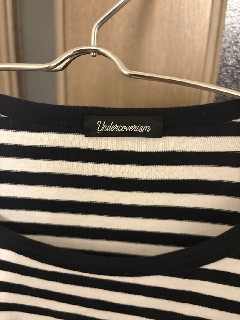 UNDERCOVERISM アンカバ　歪みボーダーロングTシャツ