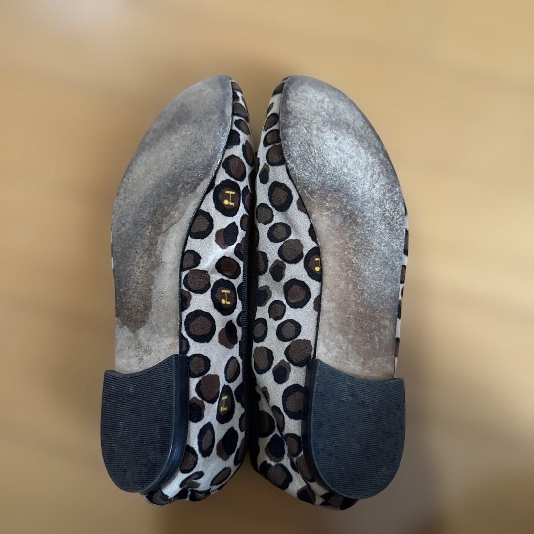 Repetto ヒョウ柄 フラットシューズ