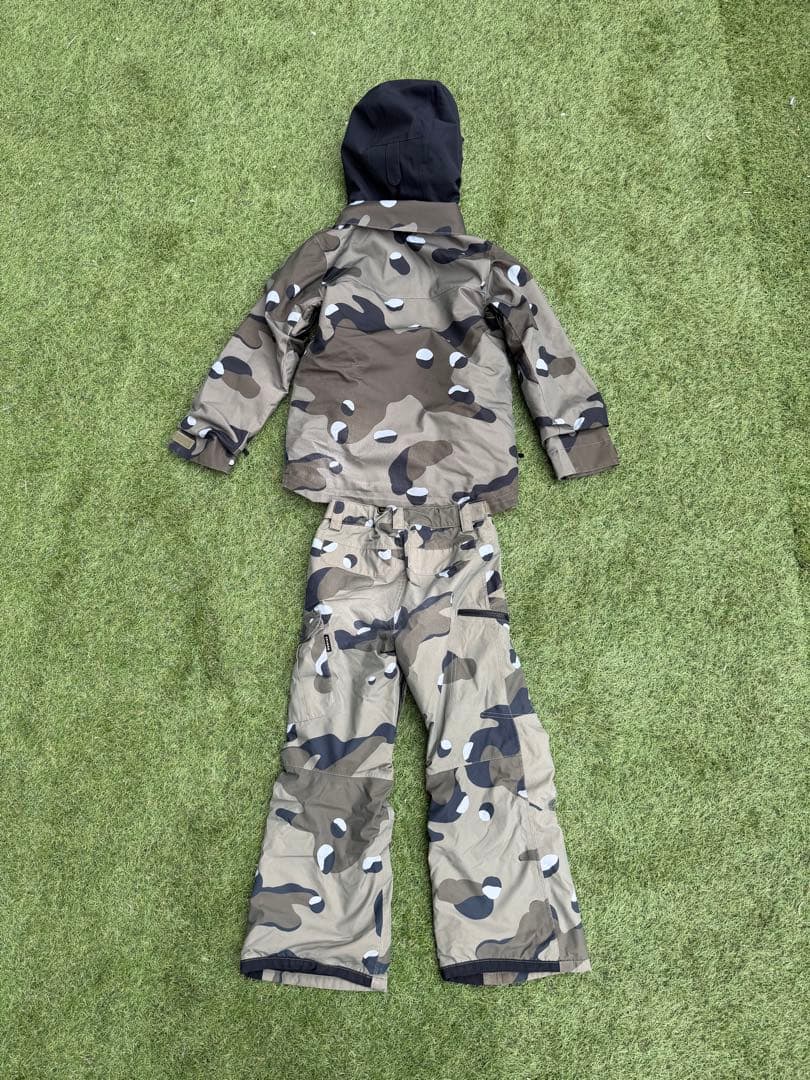 Burton 23-24 迷彩柄 スノーボードウェア 子ども用