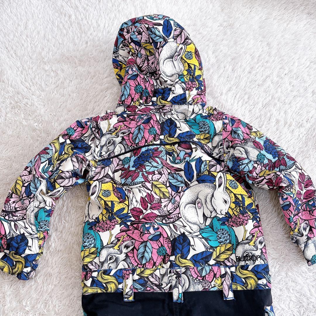 クリーニング済　美品　BURTON スノーボードウェア 4T 100cm前後