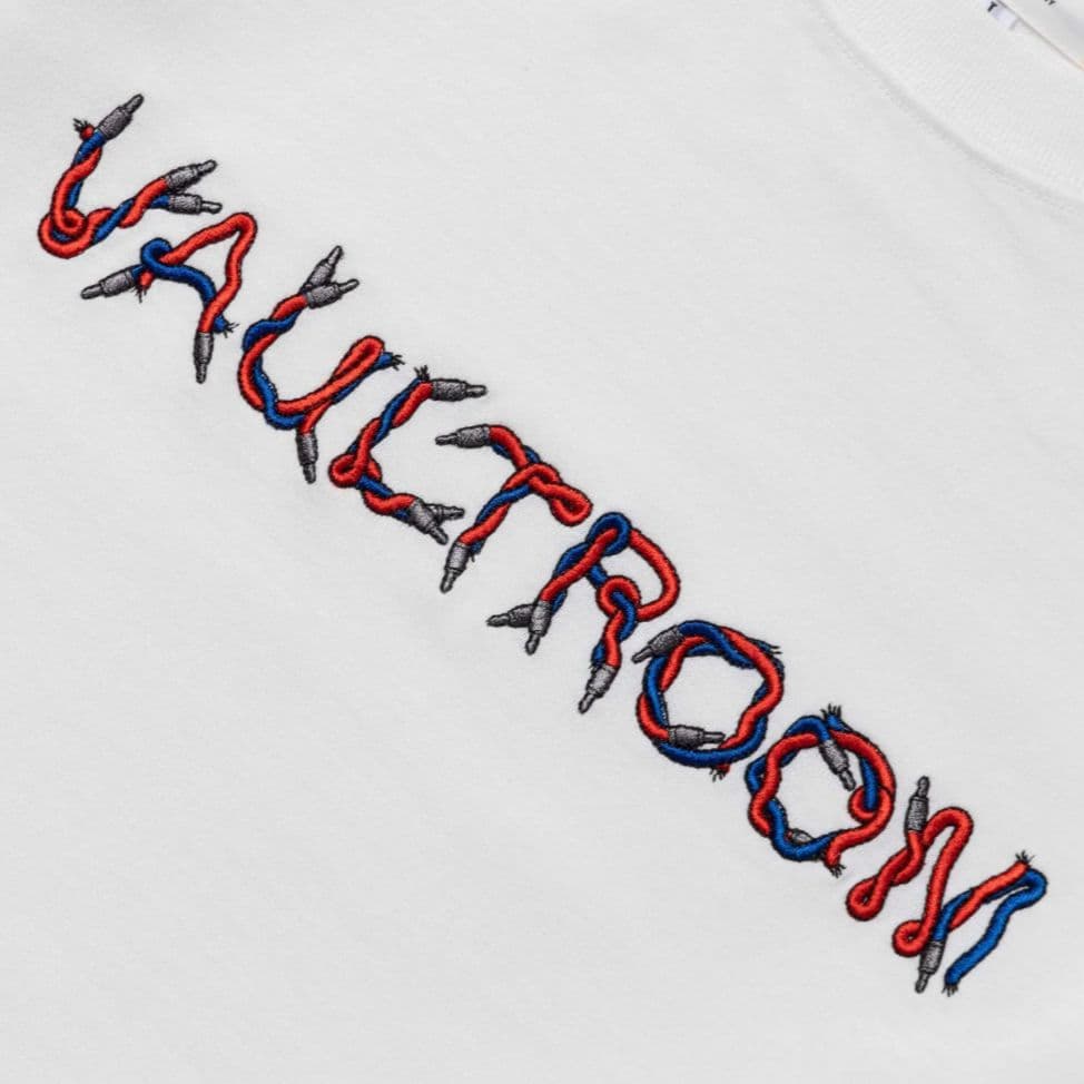 vaultroom CABLE LOGO BIG L/S TEE 【L】