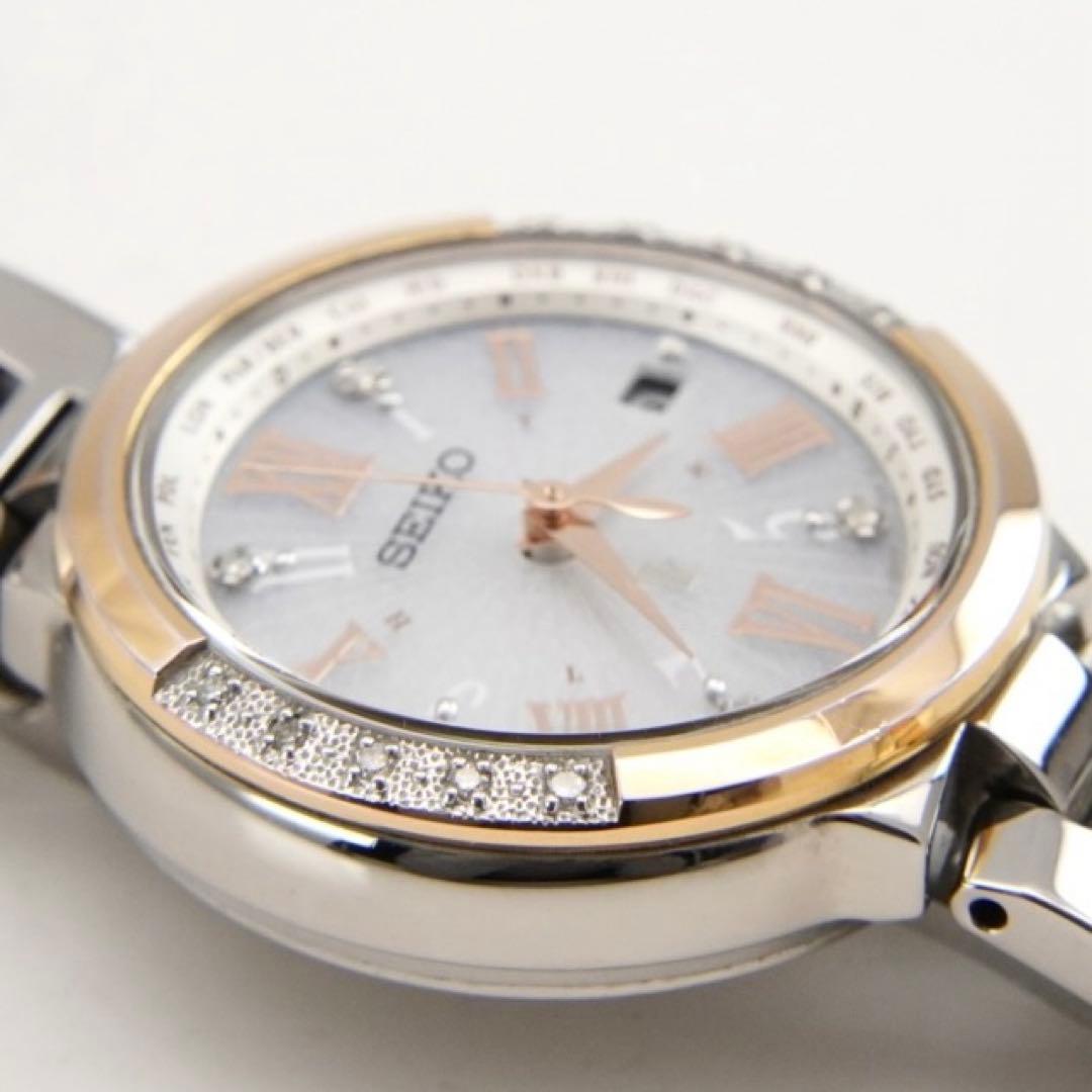 【回路検査済】SEIKO セイコー　ルキア　限定1500本　ソーラー　電波腕時計