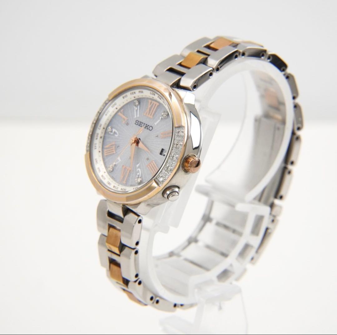 【回路検査済】SEIKO セイコー　ルキア　限定1500本　ソーラー　電波腕時計