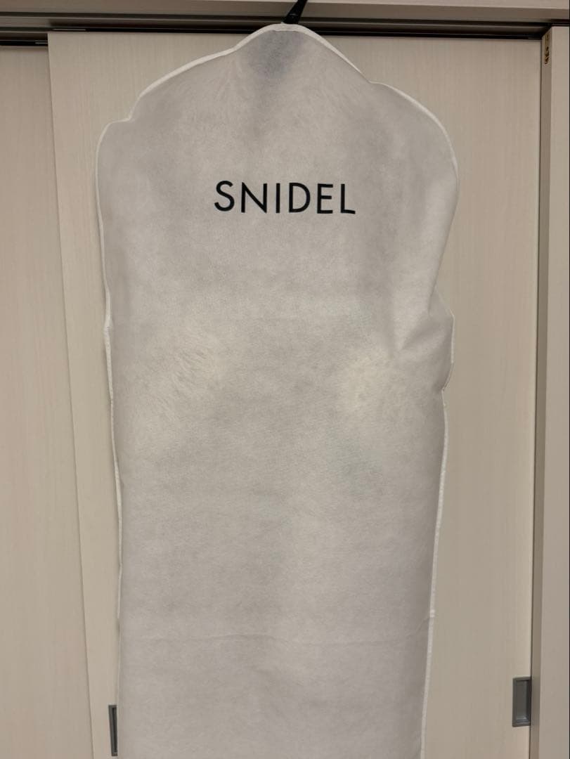 SNIDEL ファー付きミドルケープコート