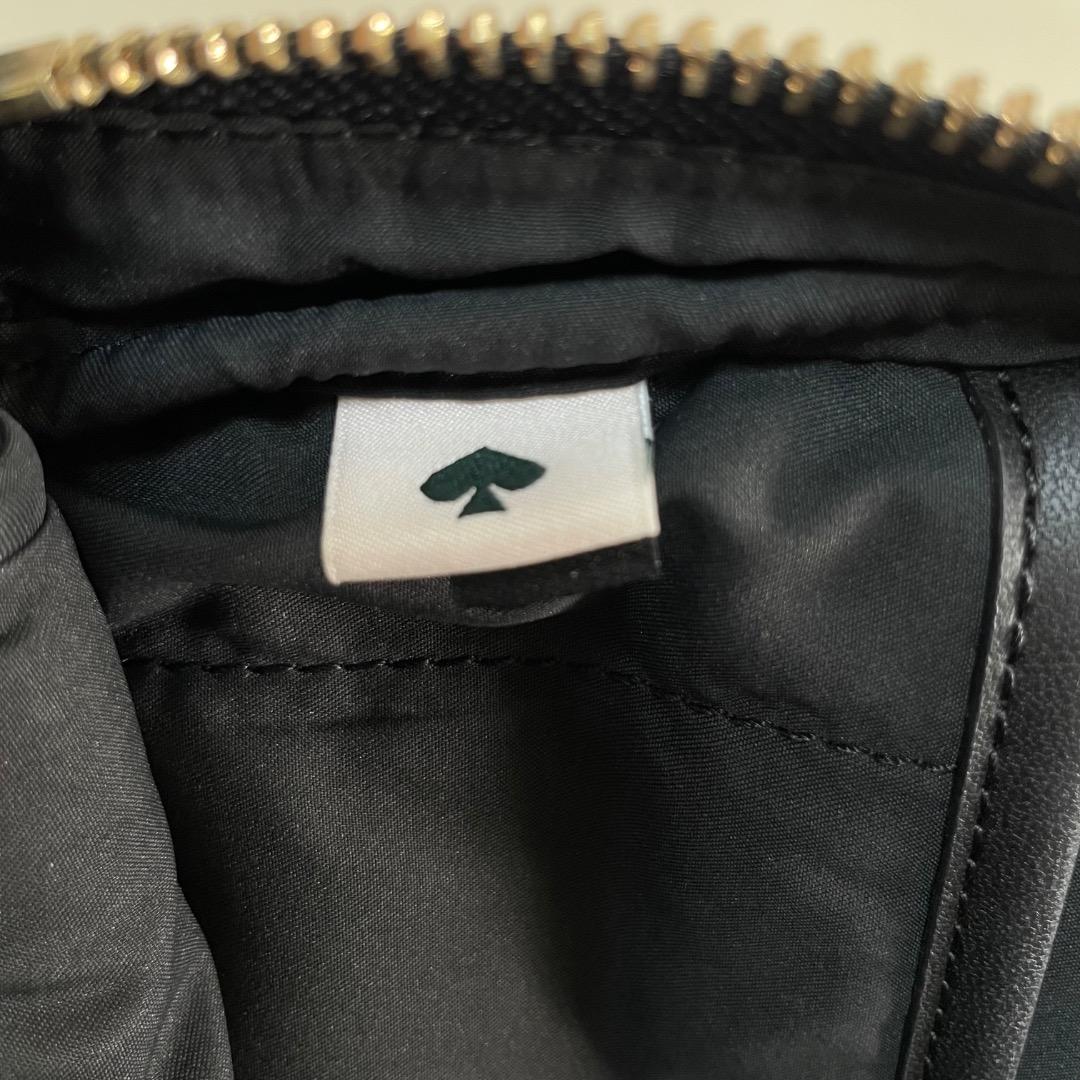 A3✨美品✨Kate Spade ケイトスペード PCケース 黒 ショルダー付