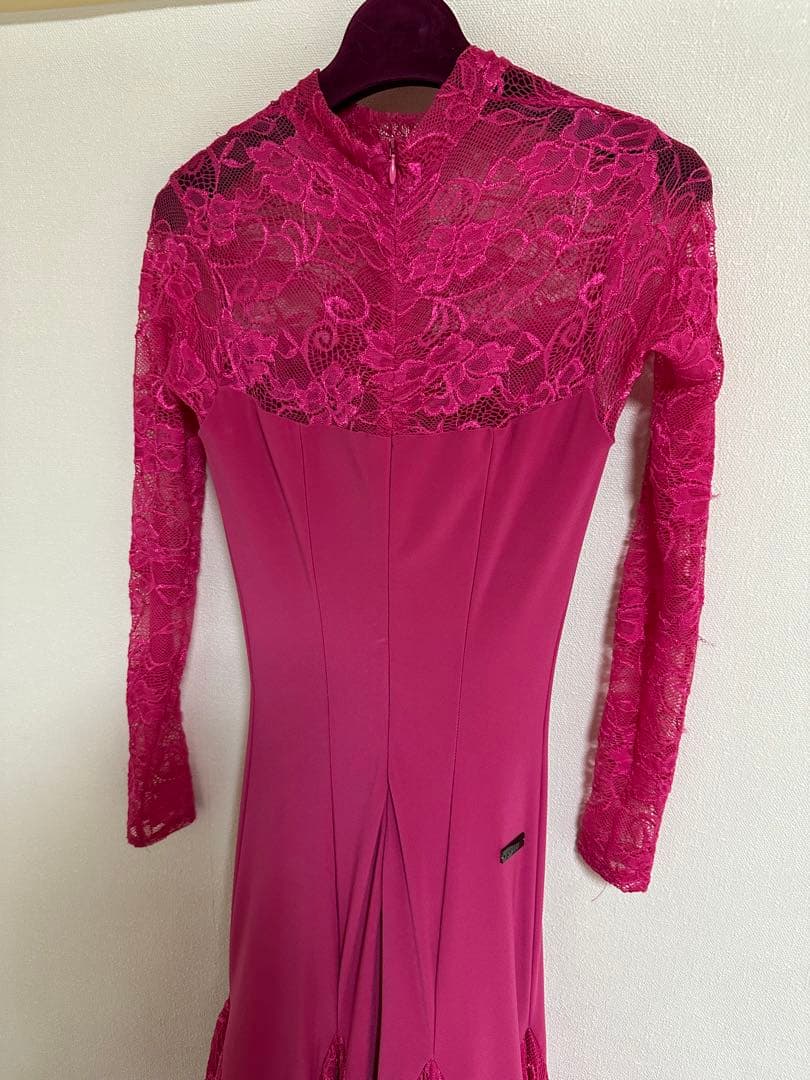 社交ダンスgentil ジャンティ　スタンダード ドレス　ワンピース