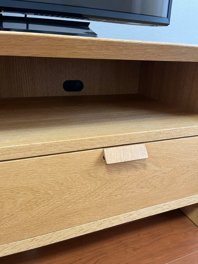 処分！【家具蔵　KAGURA 無垢材テレビ台 120cm モダンデザイン】