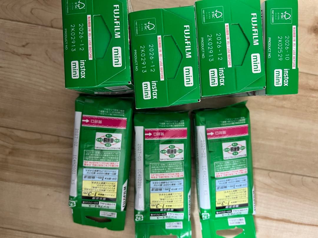 写ルンです3個セット インスタントフィルム 20枚入り3パック10枚入り1パック