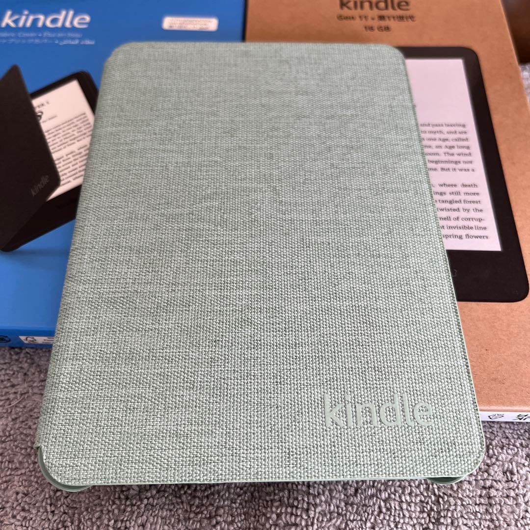 New Kindle 2024 11世代　マッチャ　キンドル