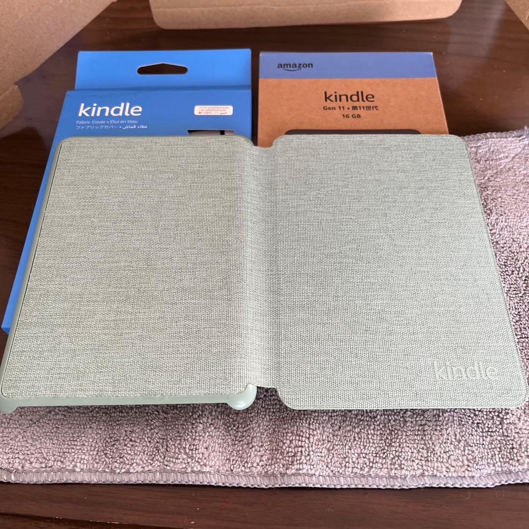 New Kindle 2024 11世代　マッチャ　キンドル