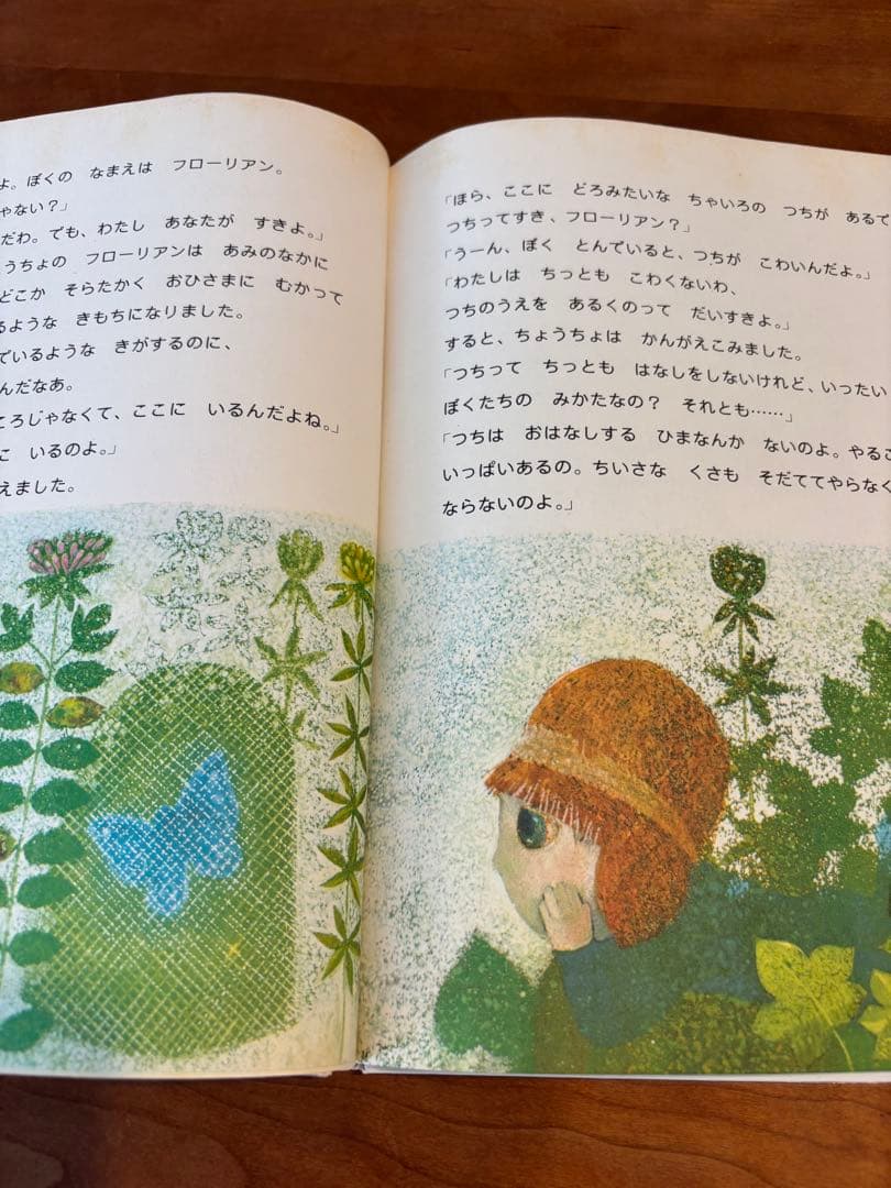 絵本・チョウさんさようなら　ヤンクドゥラーチェク