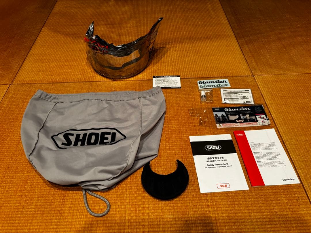 美品 SHOEI ショーエイ Glamster グラムスター